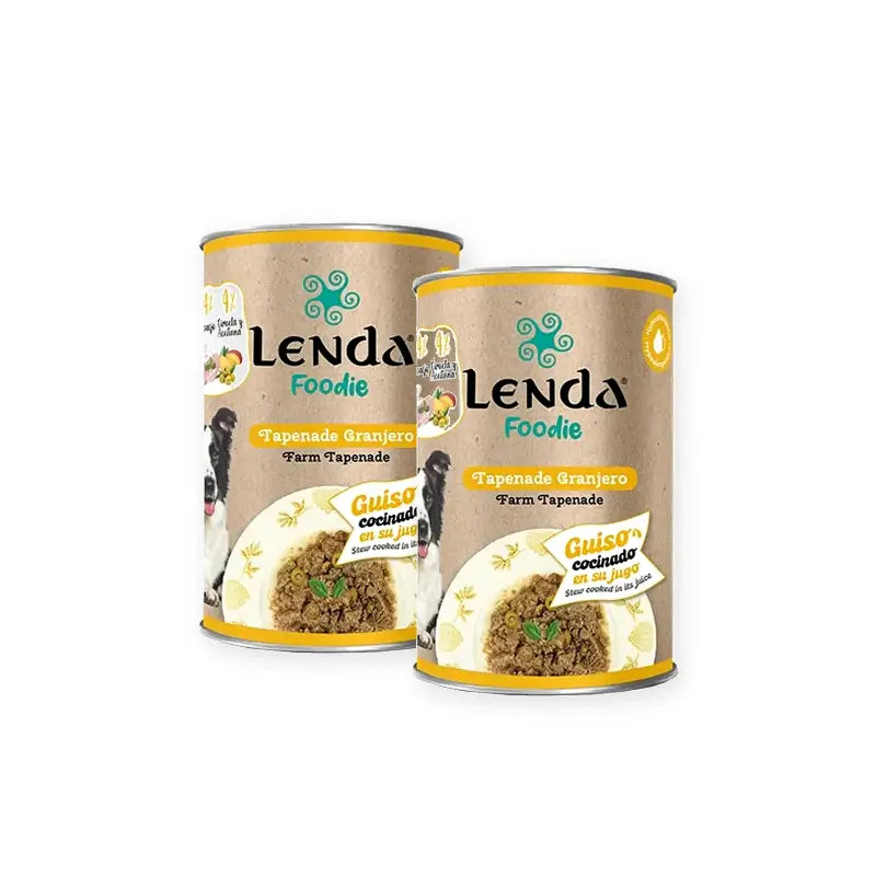Lenda Foodie Tapena De Granjero pre psov, balenie 2 x 12 x 400 g