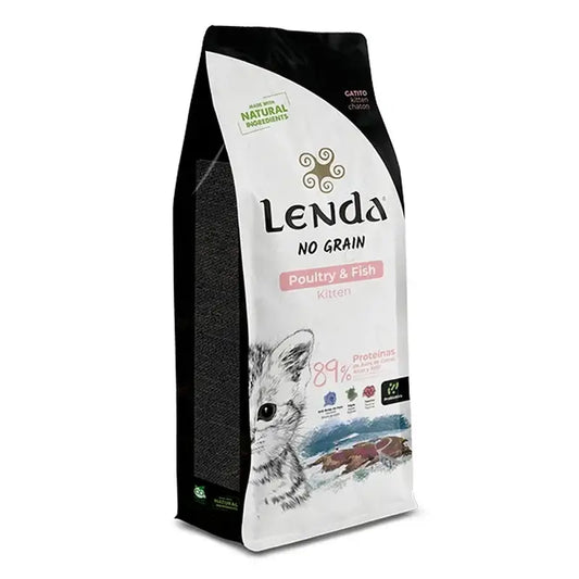 Lenda Gato Kitten Vtáky a ryby bez obilnín, 2 kg
