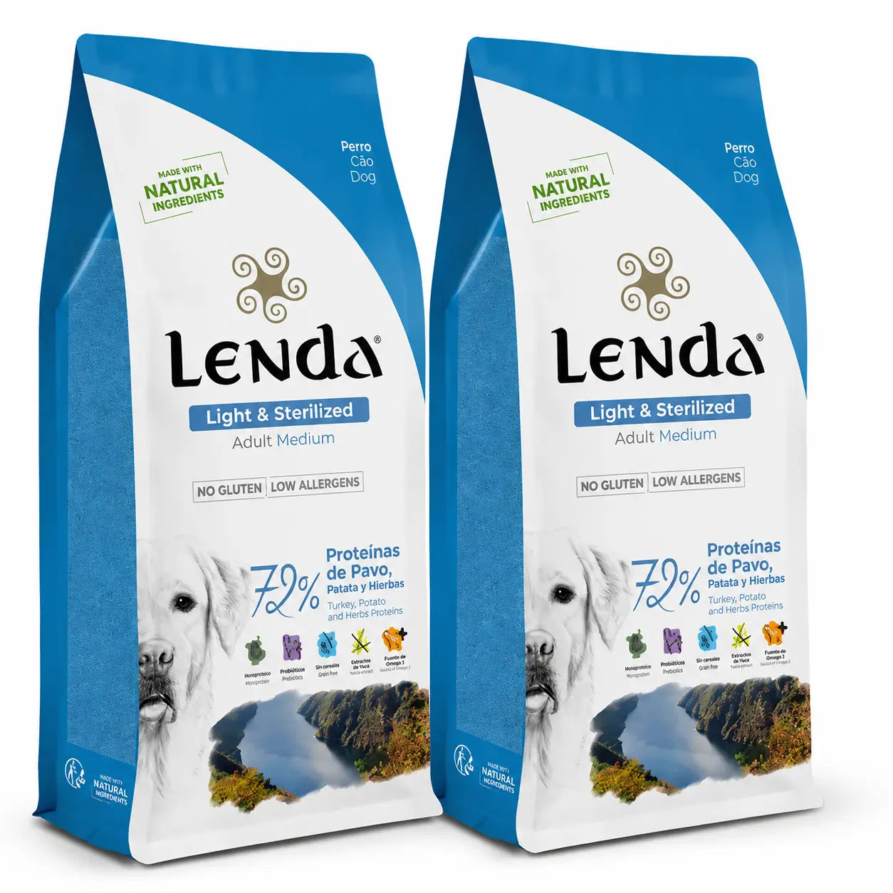 Lenda pre dospelých psov – ľahká verzia, 2 × 6 kg