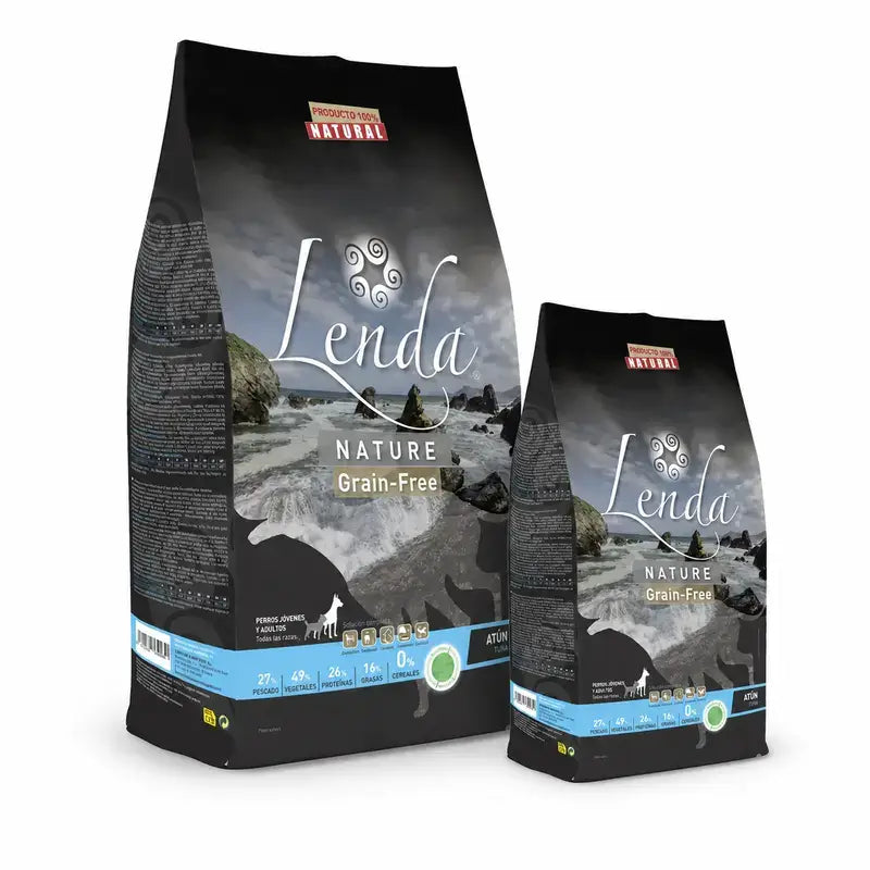 Lenda Perro Nature Grain-Free Tuna, 12 kg + 3 kg