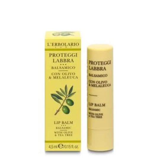 L'Erbolario Lip Protector Olive & Tea Tree 4,5Ml.