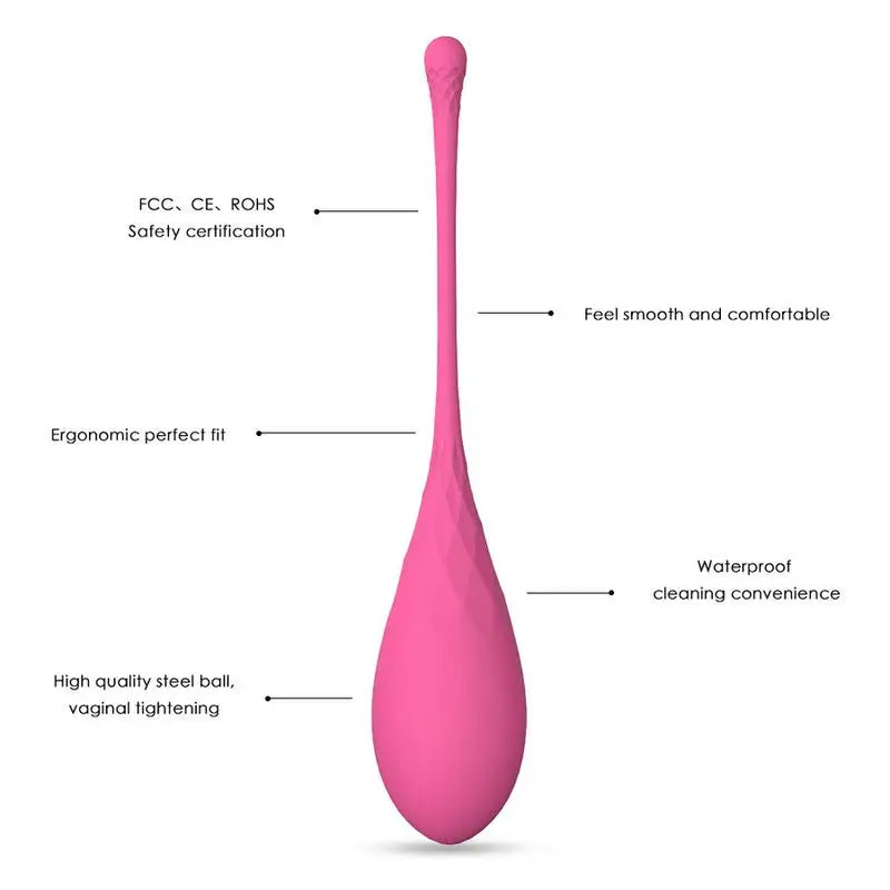 Leslie Kegel Fit – Posilňovač panvového dna, 6 závaží