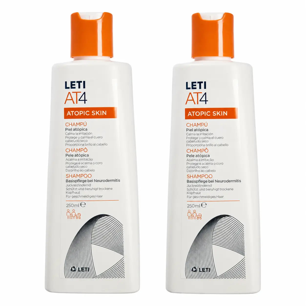 Letiat4 šampón, 250 ml, balenie po 2 ks