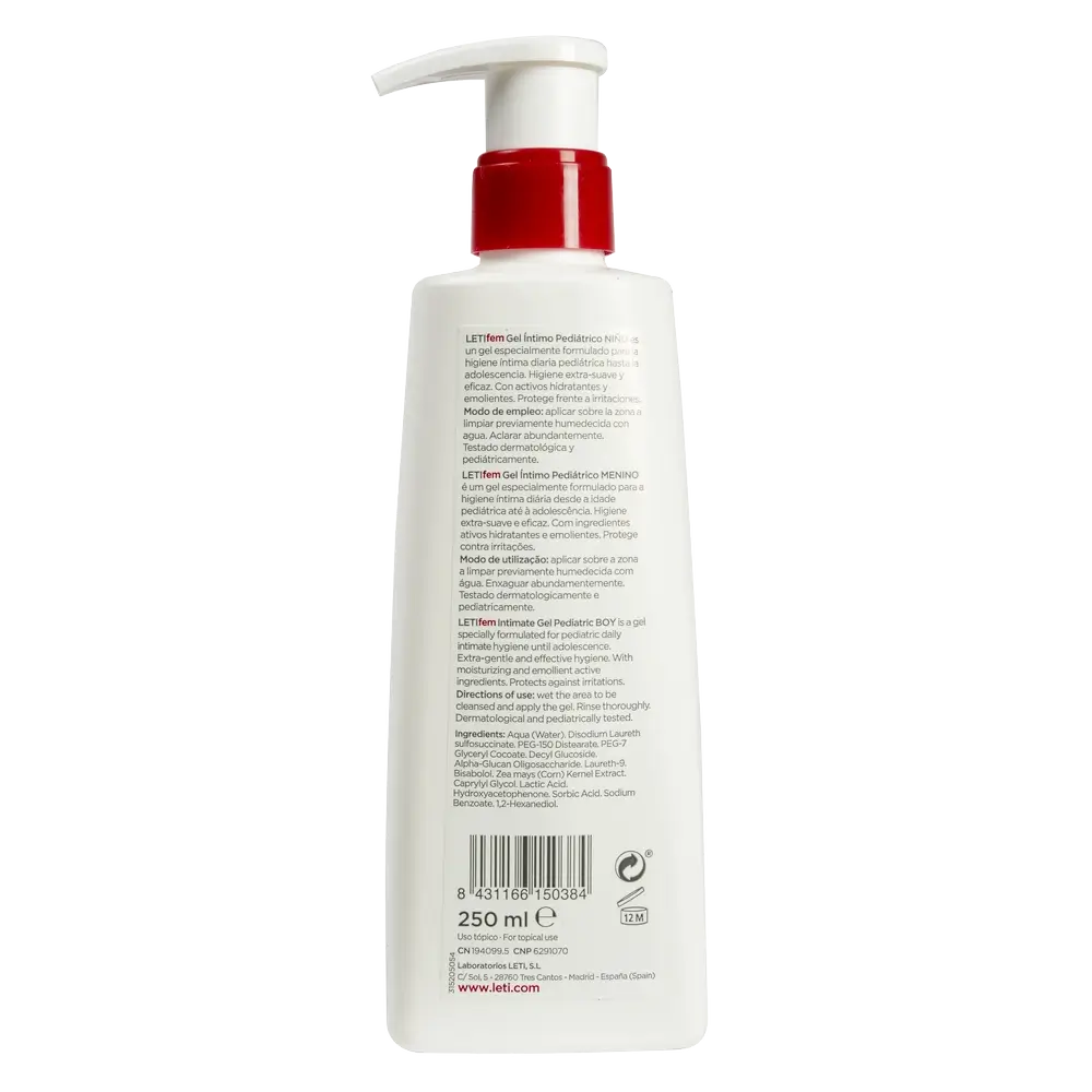 Letifem Children's Intimate Gel 250 ml