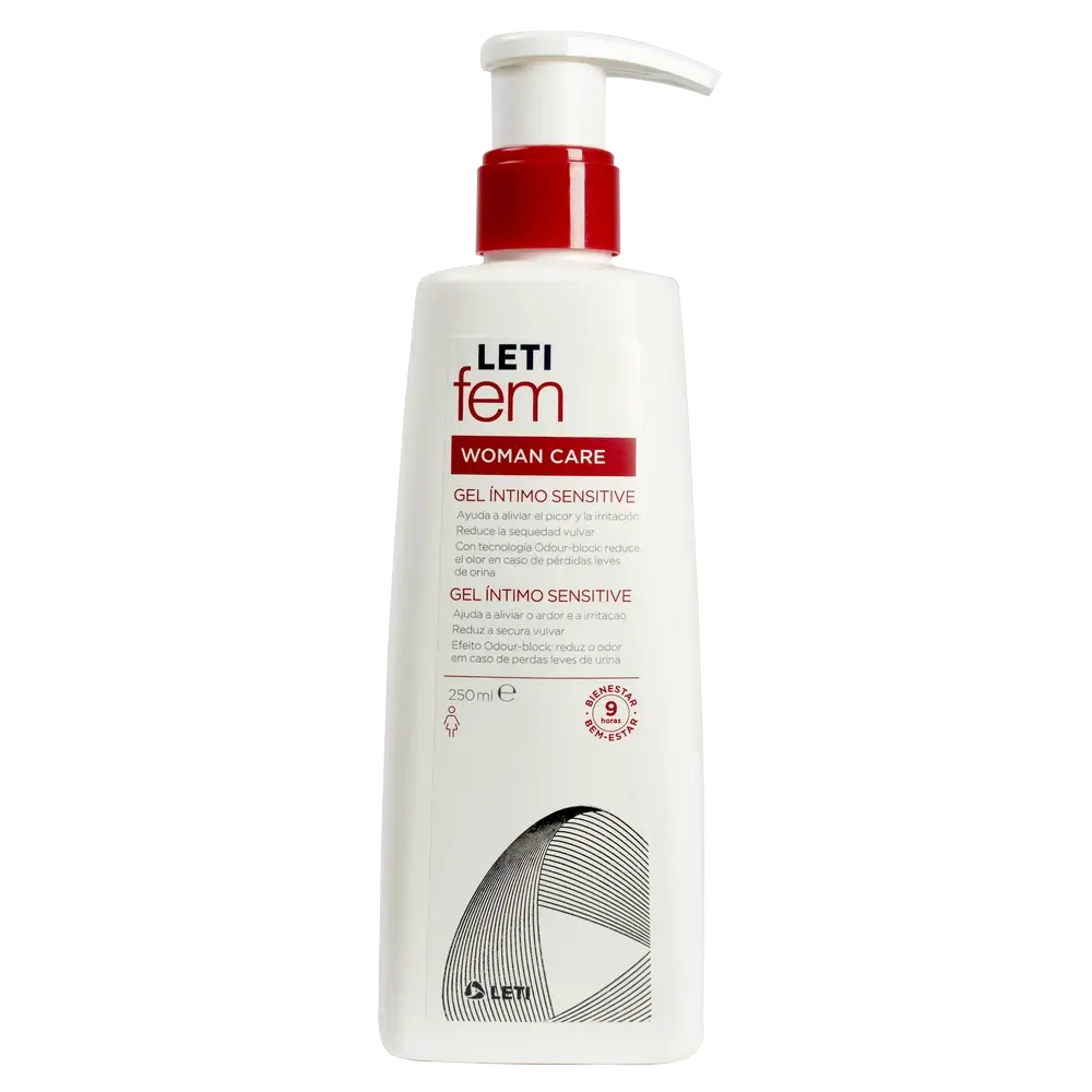 Letifem Woman Intímny gél Sensitive, 250 ml