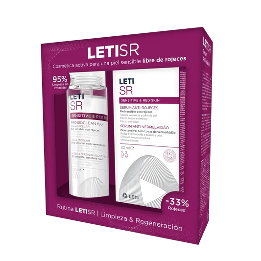 Leti SR Serum Box 30 Ml + Micellar Water 200 Ml