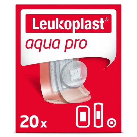 Leukoplast Aqua Pro, 20 kusov, zmiešaný sortiment
