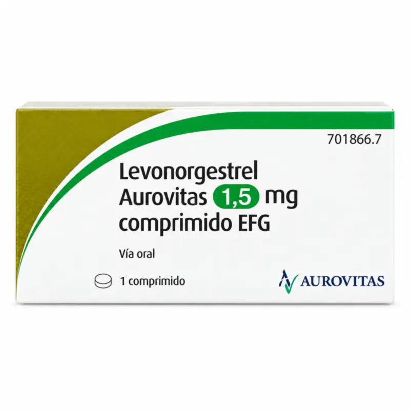 Levonorgestrel Aurovitas  EFG 1,5 mg 1 tableta