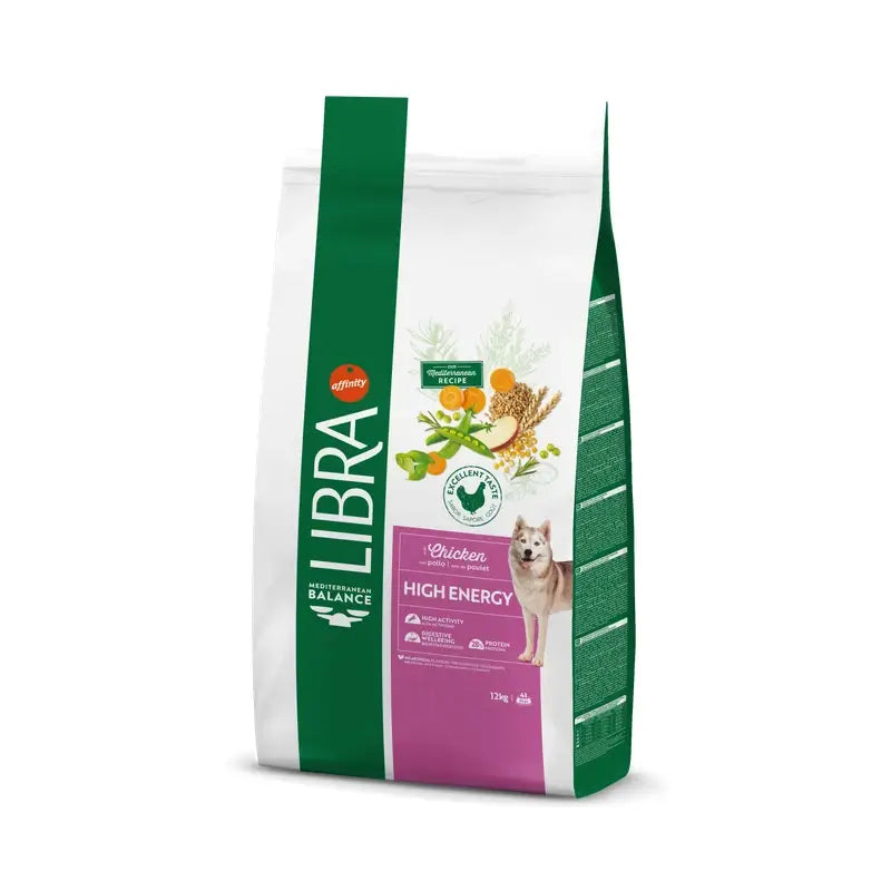 Libra Canine Adult High Energy 12 kg, krmivo pre psov