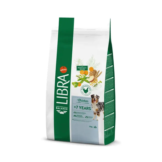 Libra Canine Senior 12 kg, krmivo pre psov