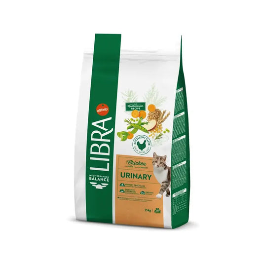 Libra Feline Adult Urinary 1,5 kg, krmivo pre mačky