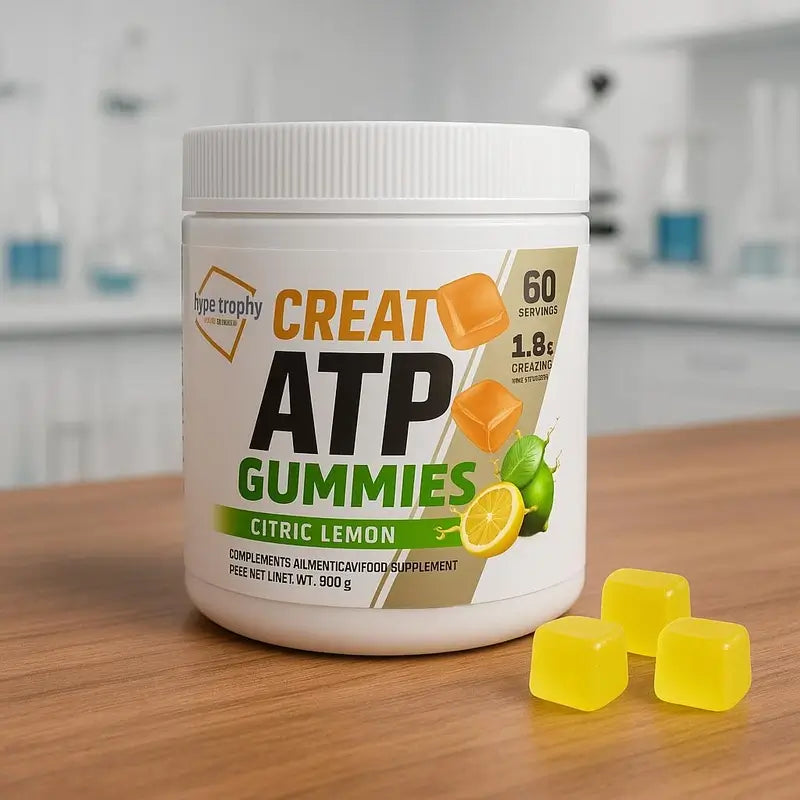 Hypertrophy Nutrition Kreatín ATP s príchuťou citróna, 120 želé