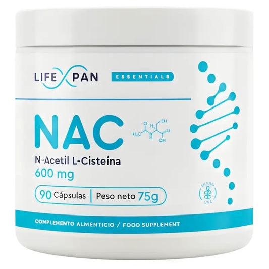Lifexpan Nac 600 mg N-acetylcysteín, 90 kapsúl