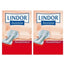 Lindor Anatomické plienky na deň, balenie 2 x 80 kusov