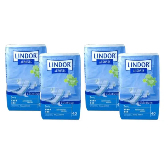 Lindor Elastické nočné plienky, veľkosť M, balenie 2 x 80 kusov