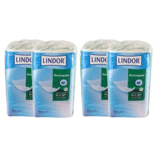 Lindor Plienky obdĺžnikové Super Night, balenie 2 x 80 kusov