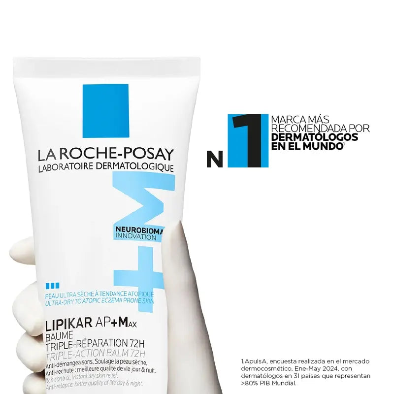 Lipikar Baume Ap+Max v kartónovom obale, 200 ml