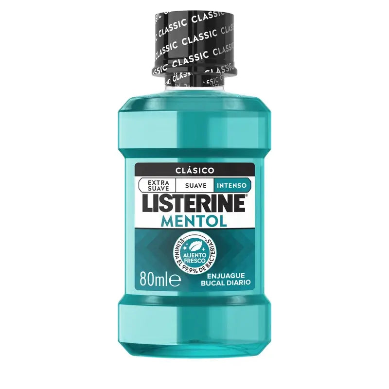 Ústna voda Listerine s mätou, 80 ml