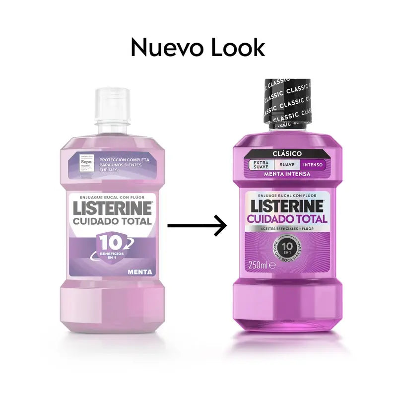 Listerine Total Care ústna voda s príchuťou mäty, 250 ml