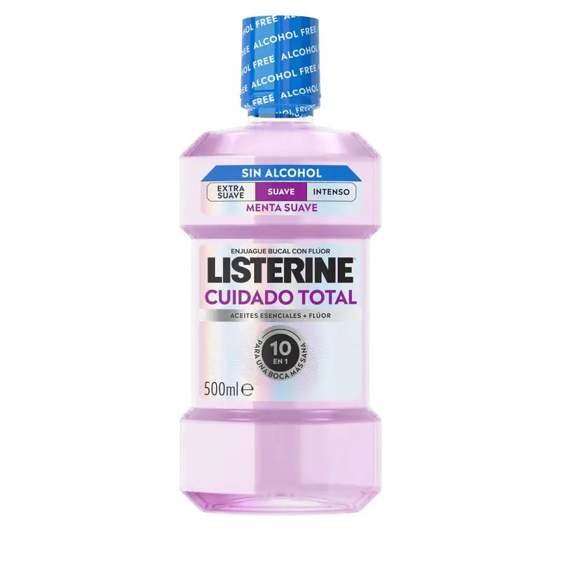 Listerine Total Care ústna voda bez alkoholu, jemná príchuť, 500 ml