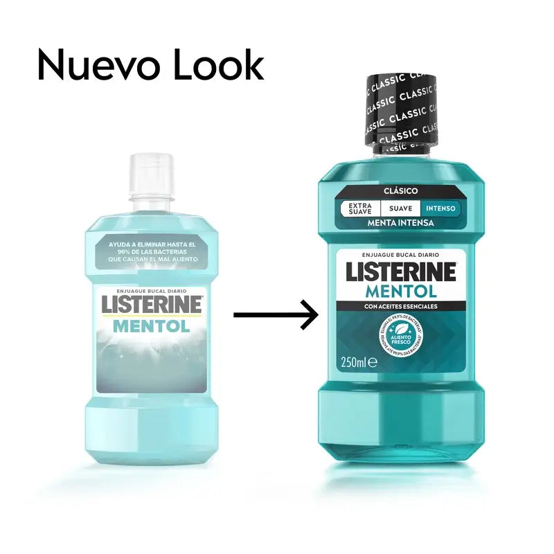 LISTERINE ústna voda s mätou, 250 ml
