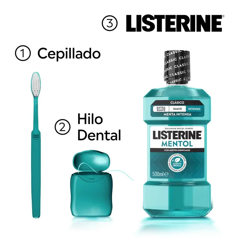 LISTERINE ústna voda s mätou, 250 ml