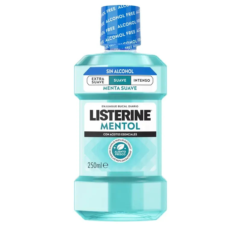 Listerine, ústna voda s jemnou mentolovou príchuťou, 250 ml
