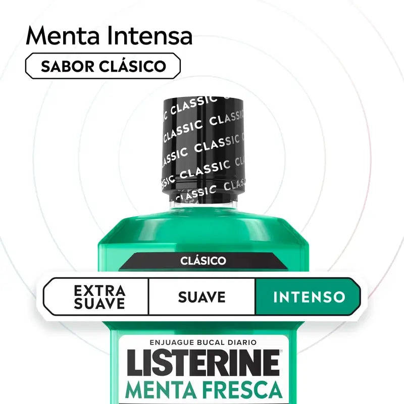 Ústna voda Listerine s príchuťou sviežej mäty, 500 ml