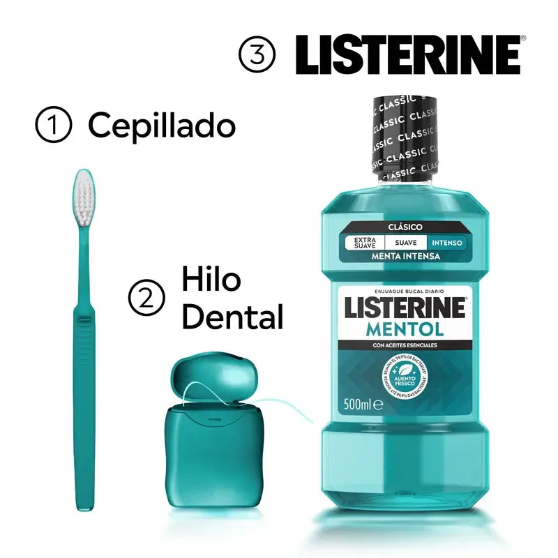 LISTERINE ústna voda s mätou, 500 ml