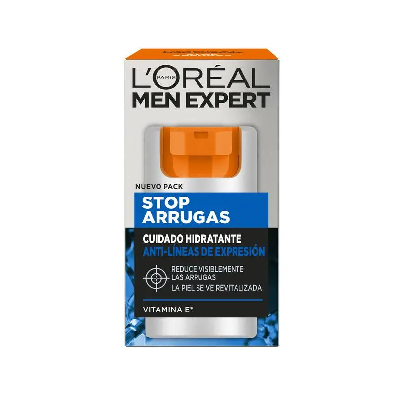 L'Oréal Paris Men Expert Stop-Arrugas Hydratačný krém proti mimickým vráskam pre mužov 50 ml