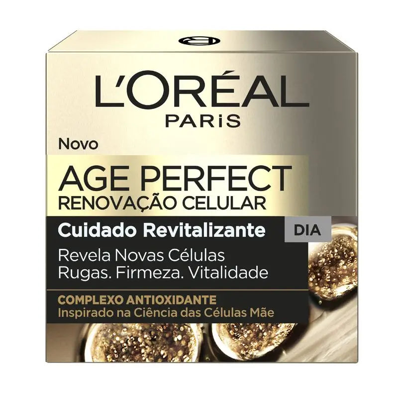 L'Oréal Paris Age Perfect – denný krém s revitalizujúcim účinkom a ochrankou proti slnku SPF 15 „Celulárne obnovenie“, 50 ml