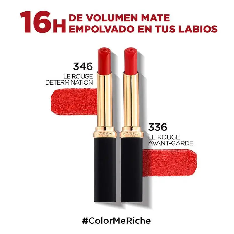 L'Oréal Paris Rúž Color Riche Intense Volume Matte, odtieň 346 Rouge Determin