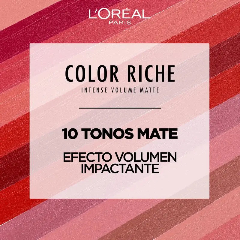 L'Oréal Paris Rúž Color Riche Intense Volume Matte, odtieň 640 Nude Independa