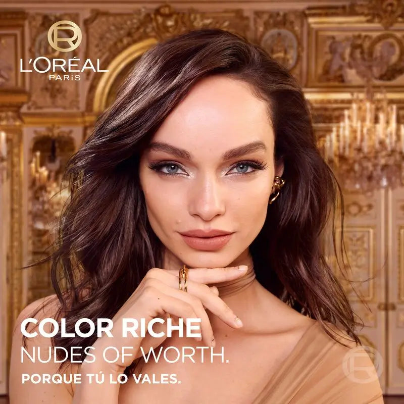 L'Oréal Paris Rúž Color Riche Nudes Of Worth Matný odtieň 601 Worth It