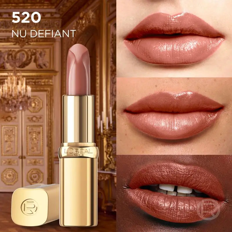 L'Oréal Paris Rúž Color Riche Nudes Of Worth Satinado, odtieň 520 Nude Defiant