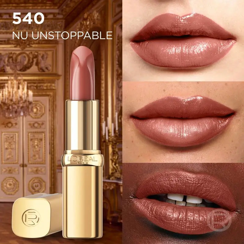 L'Oréal Paris Rúž Color Riche Nudes Of Worth Saténový odtieň 540 Nude Unstoppable