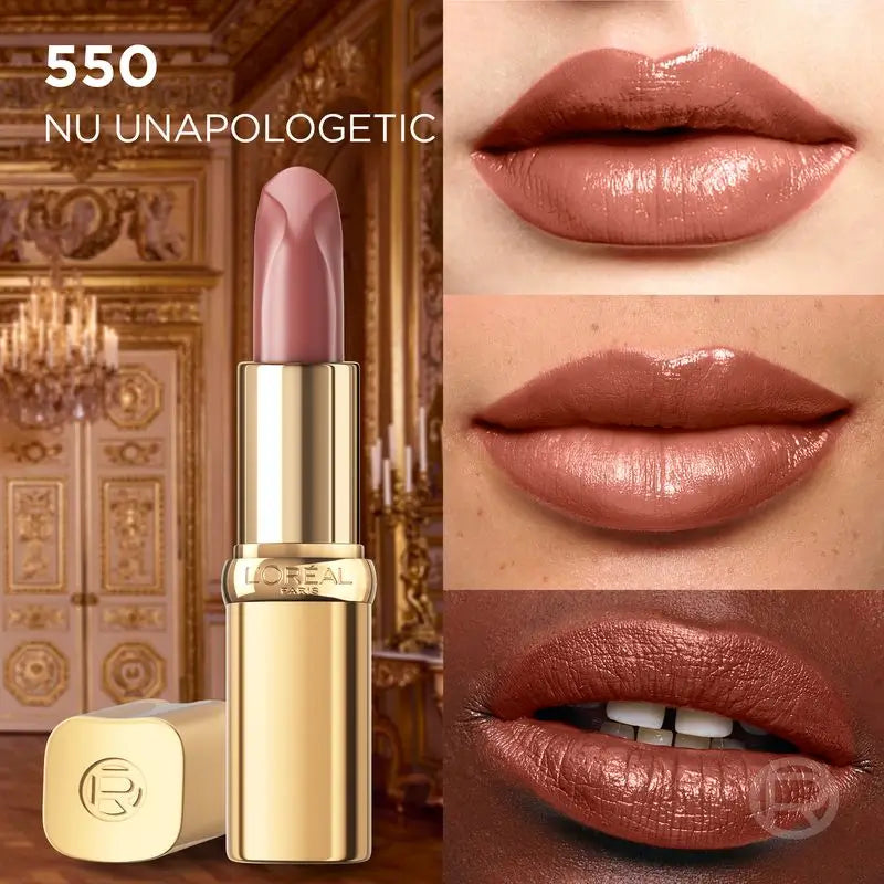 L'Oréal Paris Rúž Color Riche Nudes Of Worth Saténový odtieň 550 Nude Unapologetic