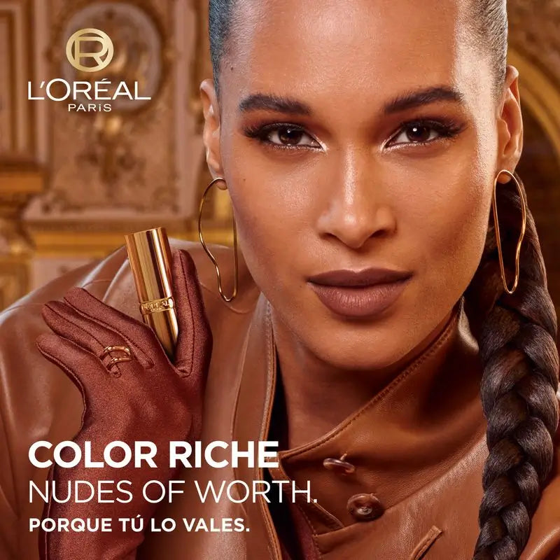 L'Oréal Paris Rúž Color Riche Nudes Of Worth Saténový odtieň 550 Nude Unapologetic