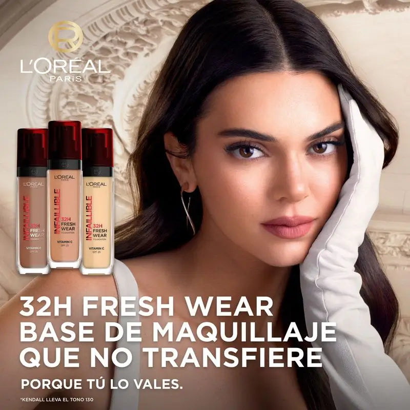 L'Oréal Paris Podklad pod make-up Infaillible 32H Freshwear 30 ml, odtieň 100