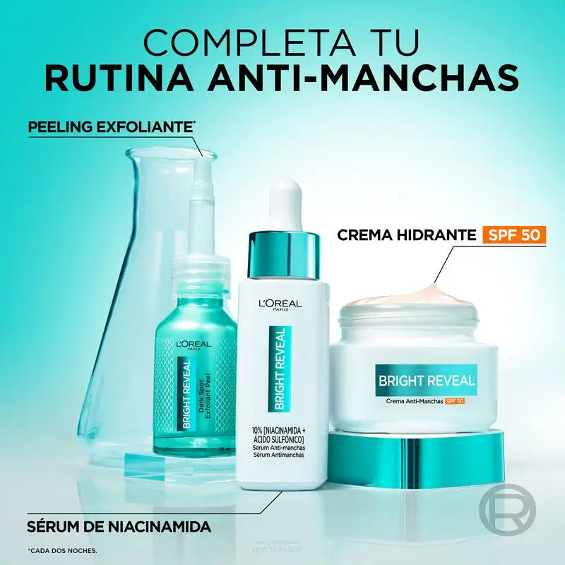L'Oréal Paris Bright Reveal Krém proti pigmentovým škvrnám SPF 50