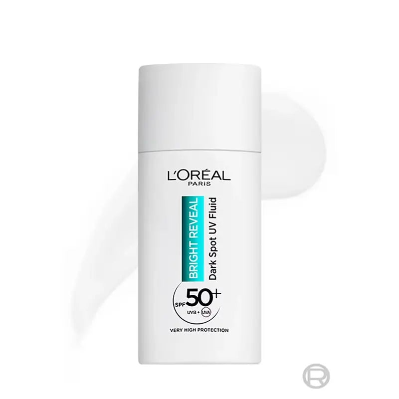 L'Oréal Paris Bright Reveal Hydratačný fluid proti pigmentovým škvrnám s UV filtrom SPF 50+ a niacinamidom