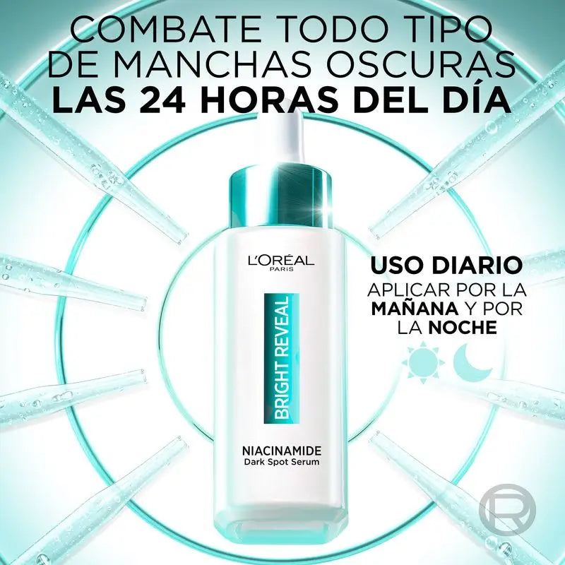 L'Oréal Paris Bright Reveal sérum s niacinamidom proti pigmentovým škvrnám