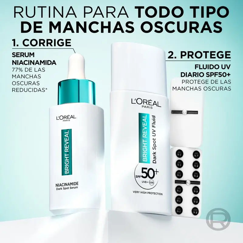 L'Oréal Paris Bright Reveal sérum s niacinamidom proti pigmentovým škvrnám