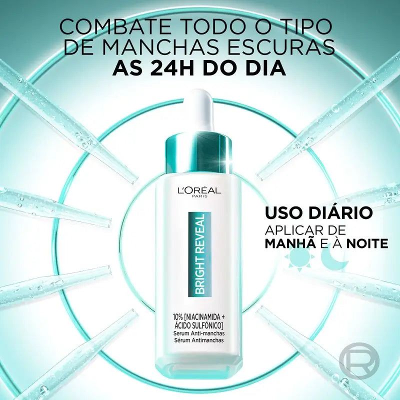 L'Oréal Paris Bright Reveal sérum s niacinamidom proti pigmentovým škvrnám