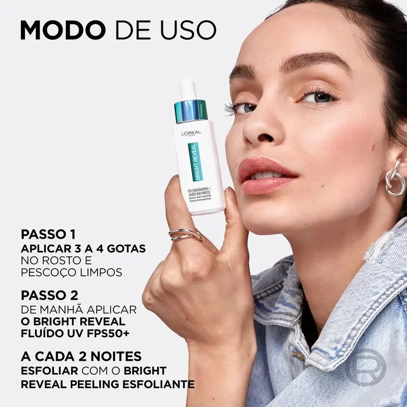 L'Oréal Paris Bright Reveal sérum s niacinamidom proti pigmentovým škvrnám