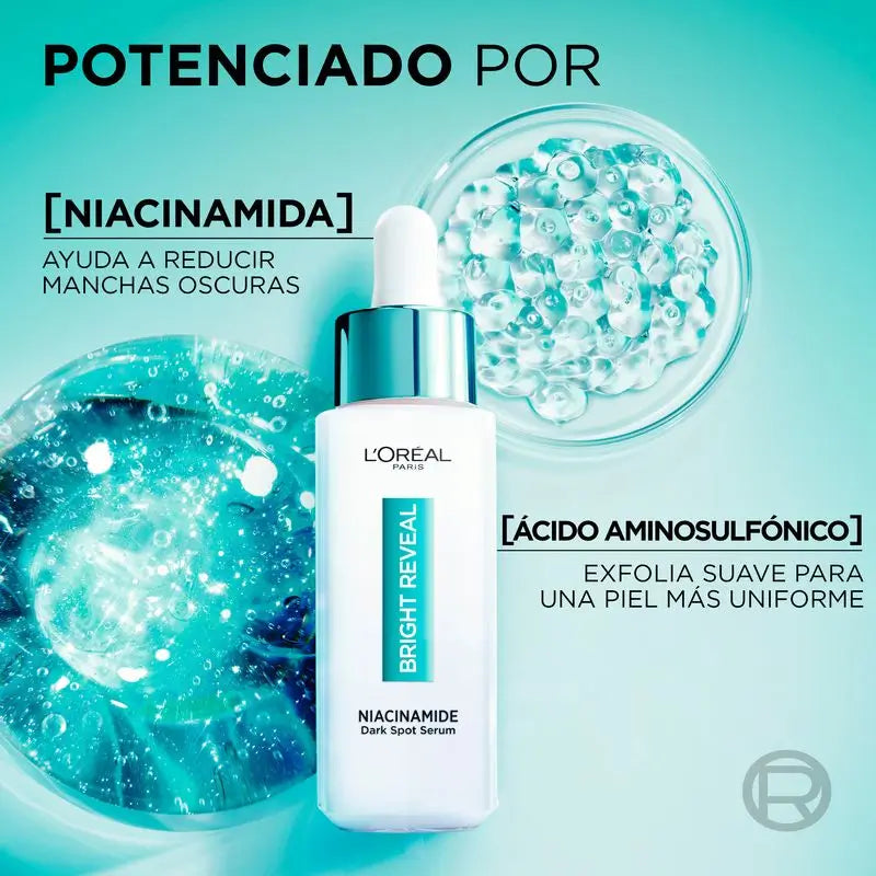 L'Oréal Paris Bright Reveal sérum s niacinamidom proti pigmentovým škvrnám