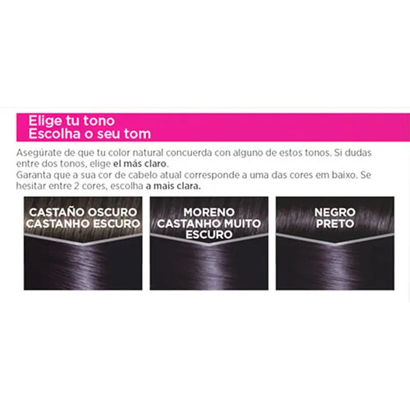 L'Oréal Paris Casting Creme Gloss Baño De Color 210 Modročierny