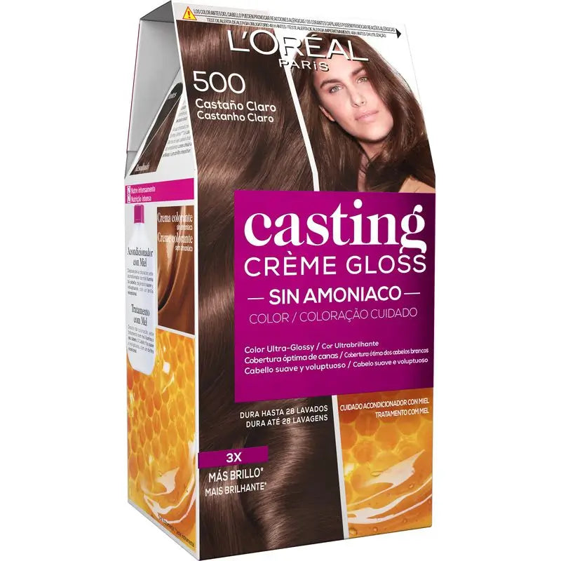 L'Oréal Paris Casting Creme Gloss Farba na vlasy 300 Tmavohnedá