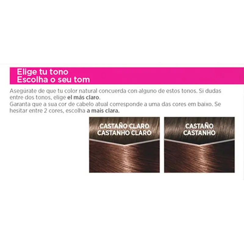 L'Oréal Paris Casting Creme Gloss Baño De Color 500 Svetlohnedá