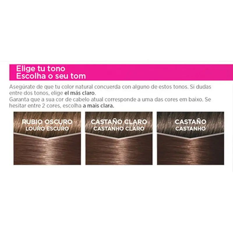 L'Oréal Paris Casting Creme Gloss Farba na vlasy 515 Čokoládovo hnedá